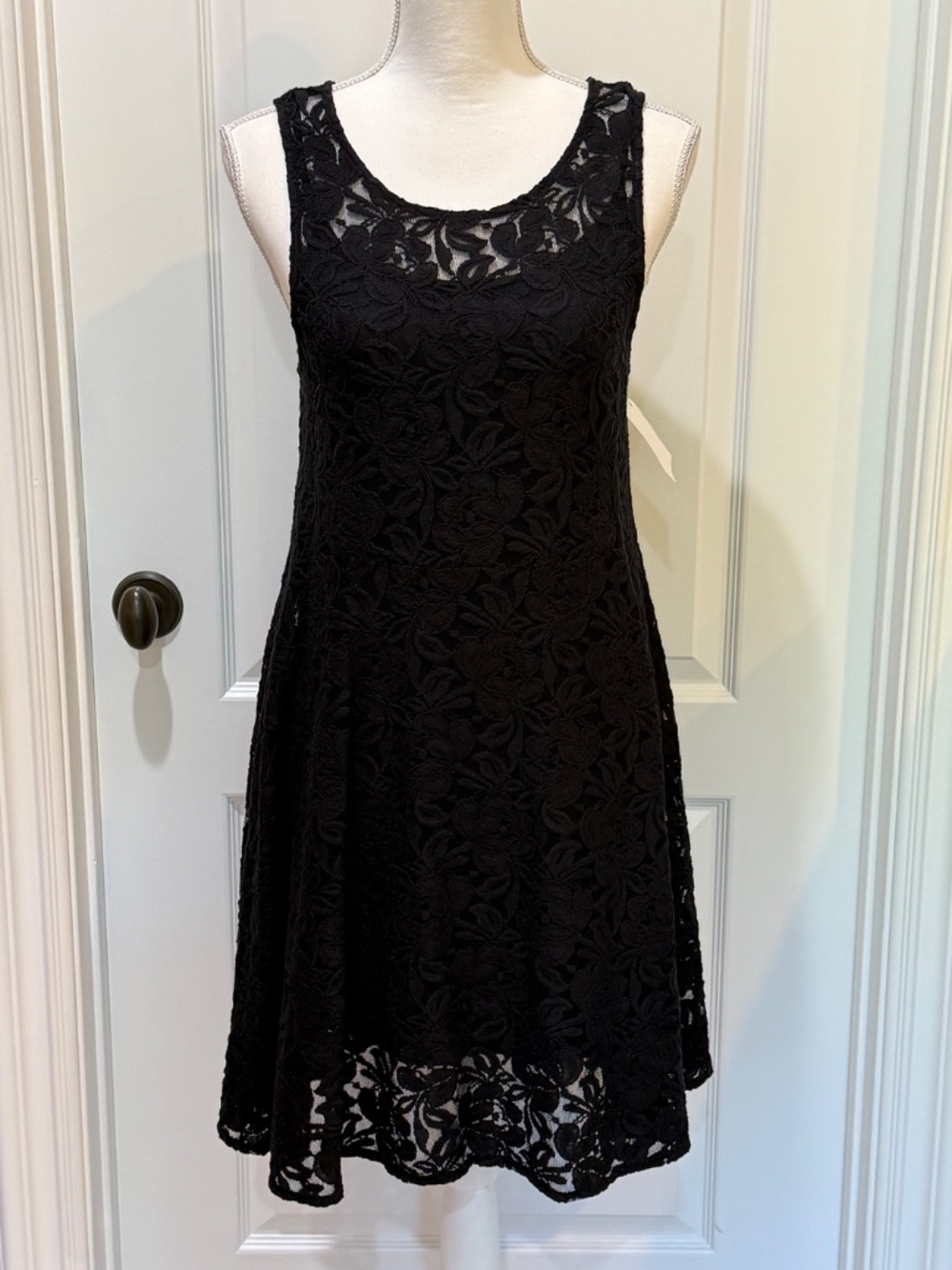 Free People Black Lace Dress